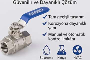 Aignep Küresel Valfler: Endüstriyel Akış Kontrolünde Güvenilir ve Dayanıklı Çözüm